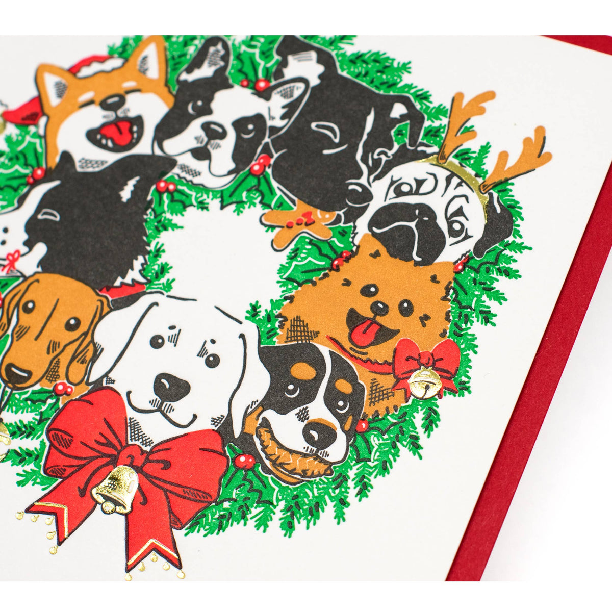 Happy Howlidays Dog Card