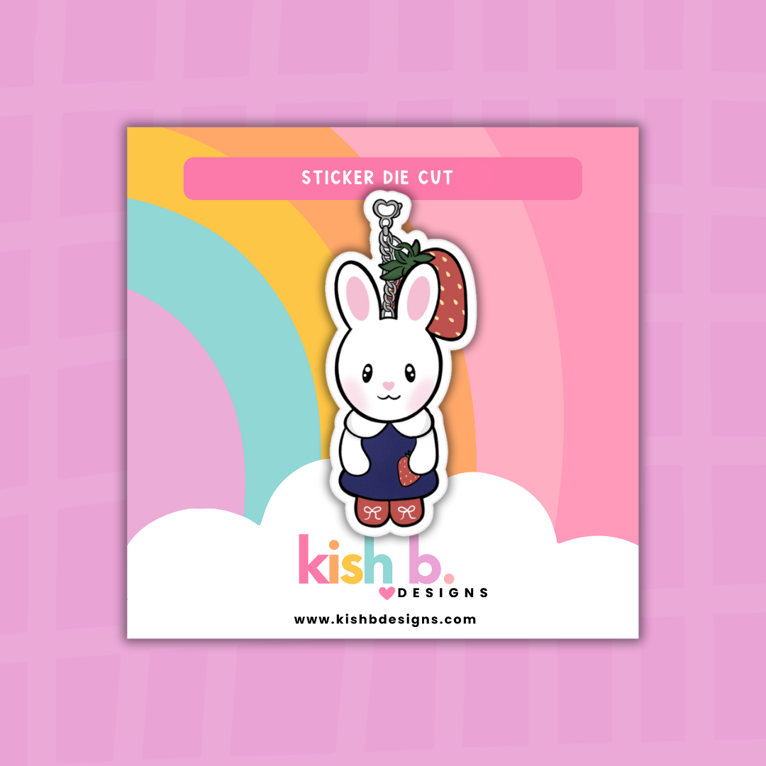 Strawberry Trinkets| Sticker Die Cut(s)