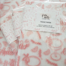 Load image into Gallery viewer, Pink Tissue Paper - Cheers Tissue Sheets
