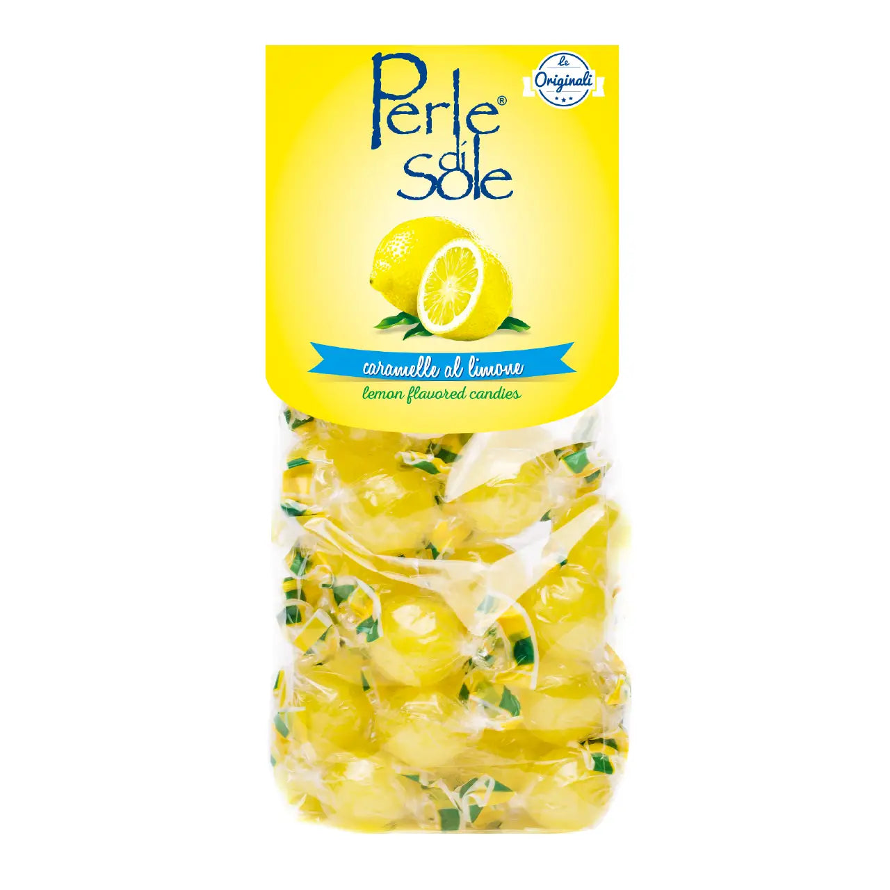 Original Lemon Drops from the Amalfi Coast (7.05 oz Bag) – Front