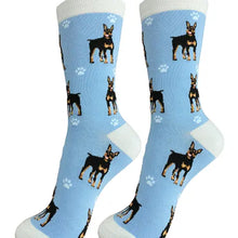 Load image into Gallery viewer, Doberman Dog Full Body Socks

