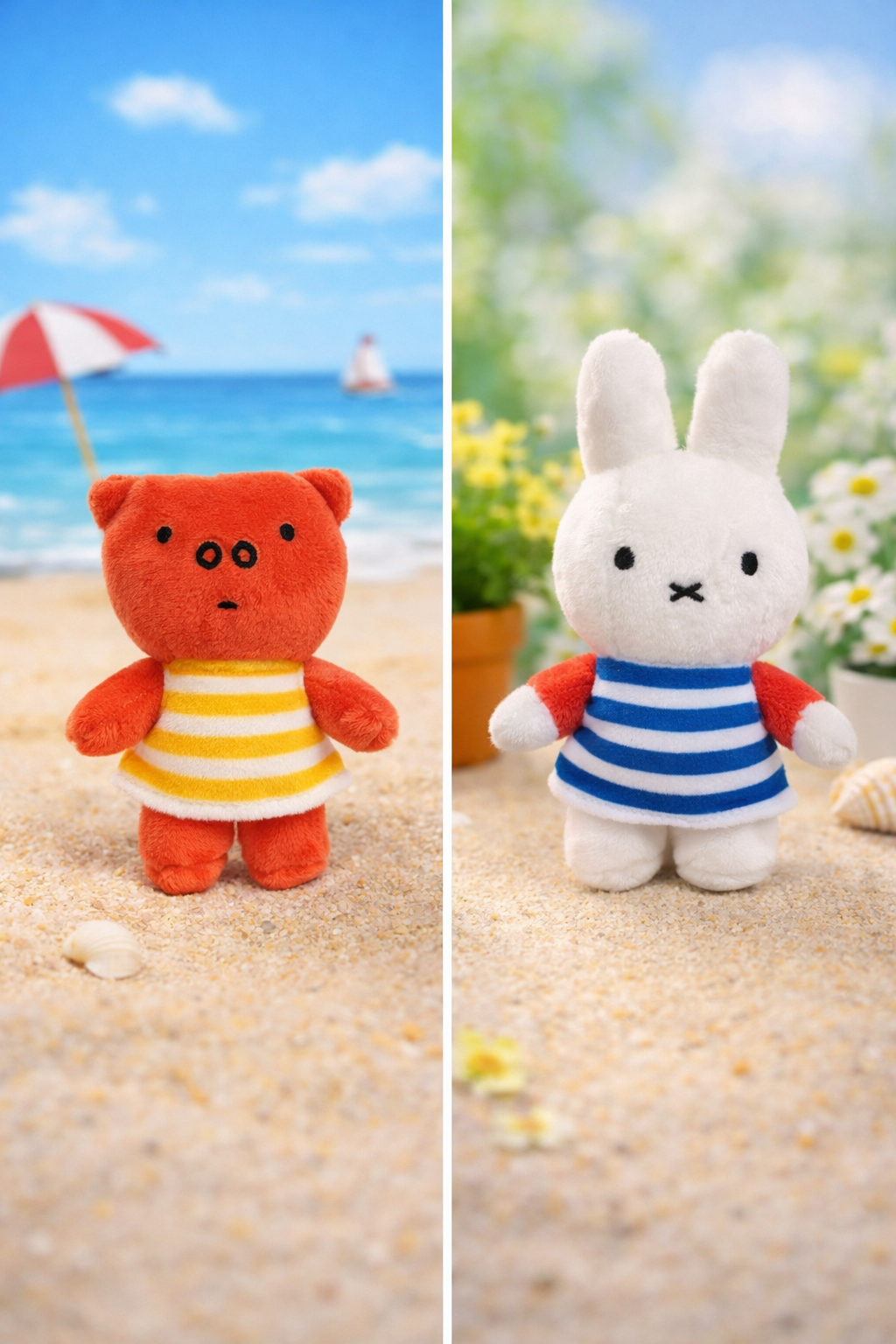 Miffy Plush Bag Charm - Swimwear Limited Edition