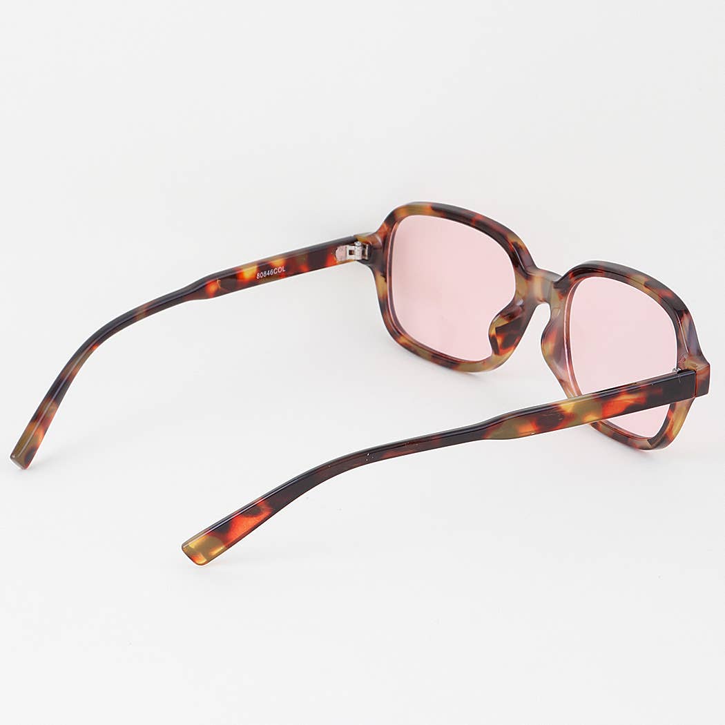Bright Tinted Arrow Sunglasses