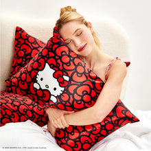 Load image into Gallery viewer, Hello Kitty x Kitsch Pillowcase King -Kitty in a Sea of Bows
