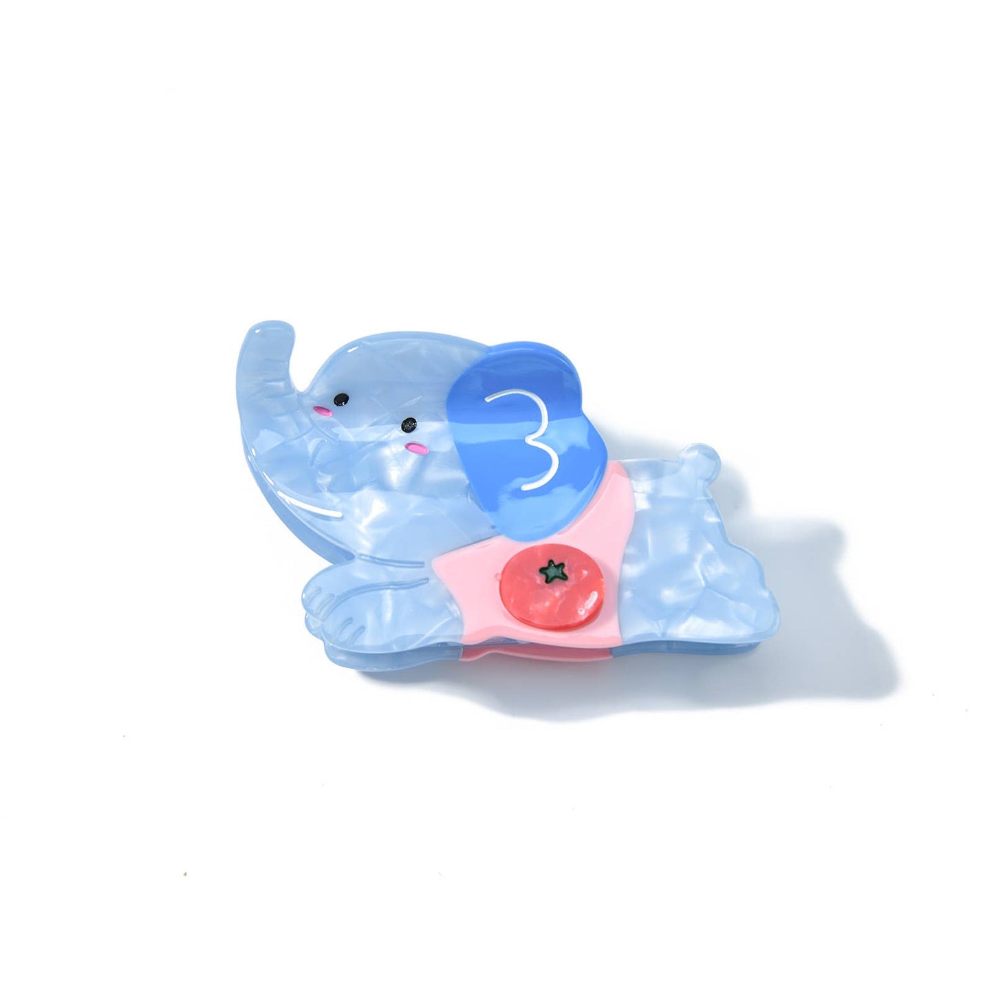 Cartoon Bear & Rabbit Hair Claw, Puppy & Elephant Hair Clip