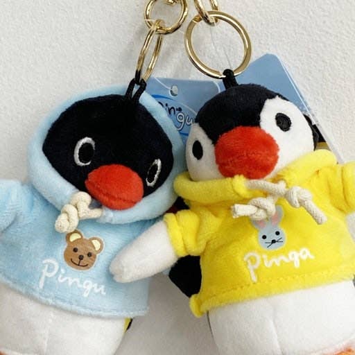 Limited! Pingu & Pinga Hoodie Plush Bag Charm