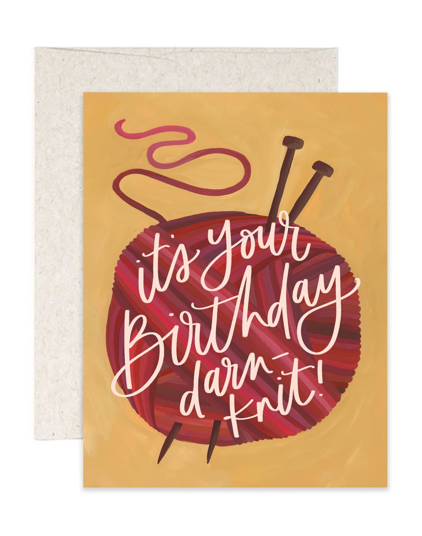 Birthday Yarn Greeting Card