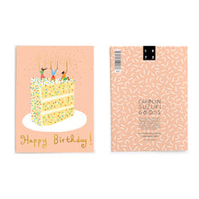 Load image into Gallery viewer, CONFETTI CAKE - Birthday Card
