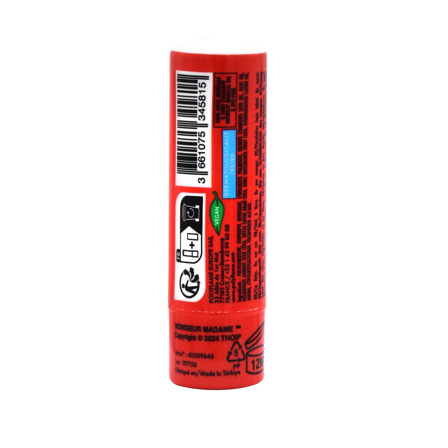 Monsieur Madame - Lip balm - 5g