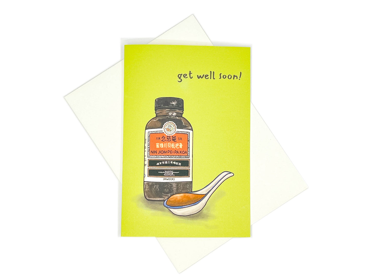 Get Well Soon Pei Pa Koa Card