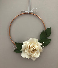 Load image into Gallery viewer, Paper Flower Craft Kit - Rose Wreath
