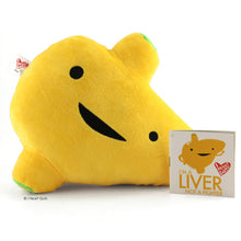 Load image into Gallery viewer, Liver Plush - I&#39;m a Liver Not a Fighter
