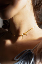 Load image into Gallery viewer, Bow Peep Choker / Necklace - 18K Gold Plated
