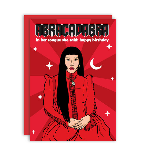 Abracadabra Happy Birthday Greeting Card