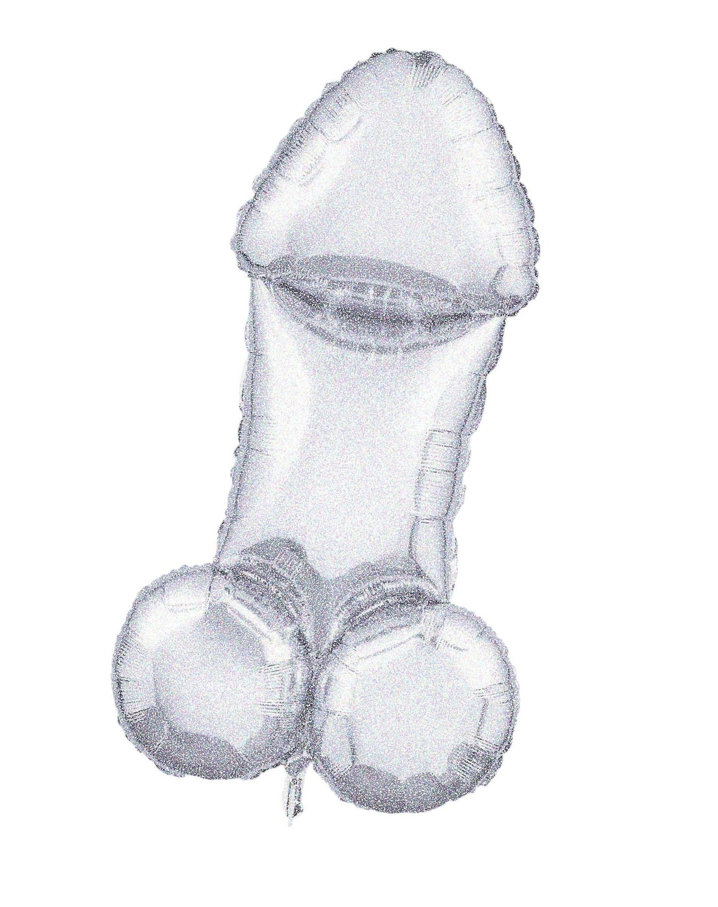Glitterati Disco Penis 3ft Mylar Balloon
