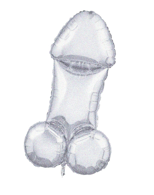 Glitterati Disco Penis 3ft Mylar Balloon