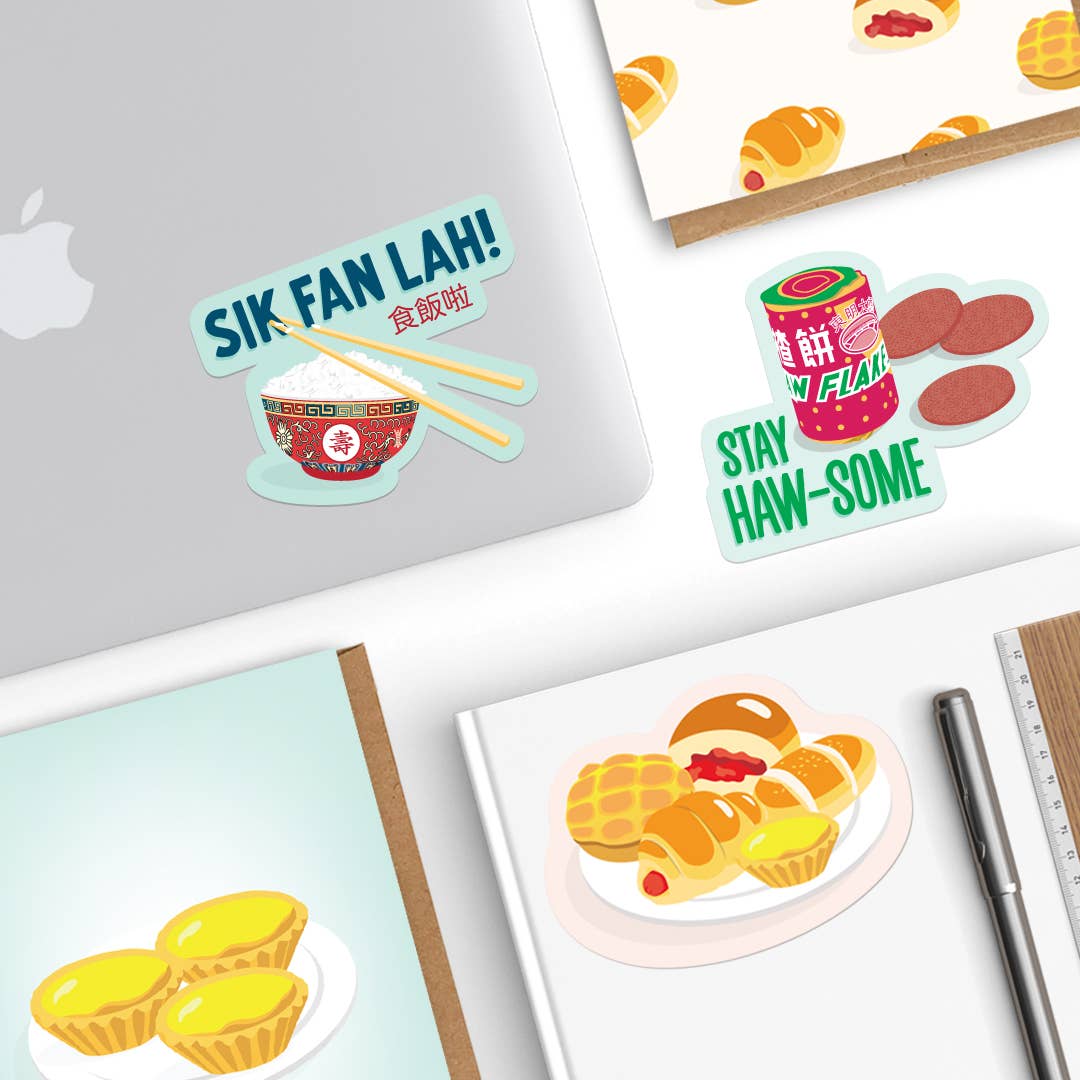 Sik fan lah vinyl sticker