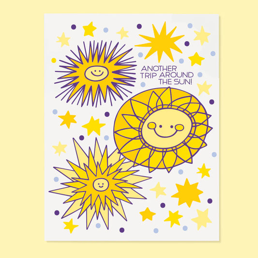 Around The Sun Card