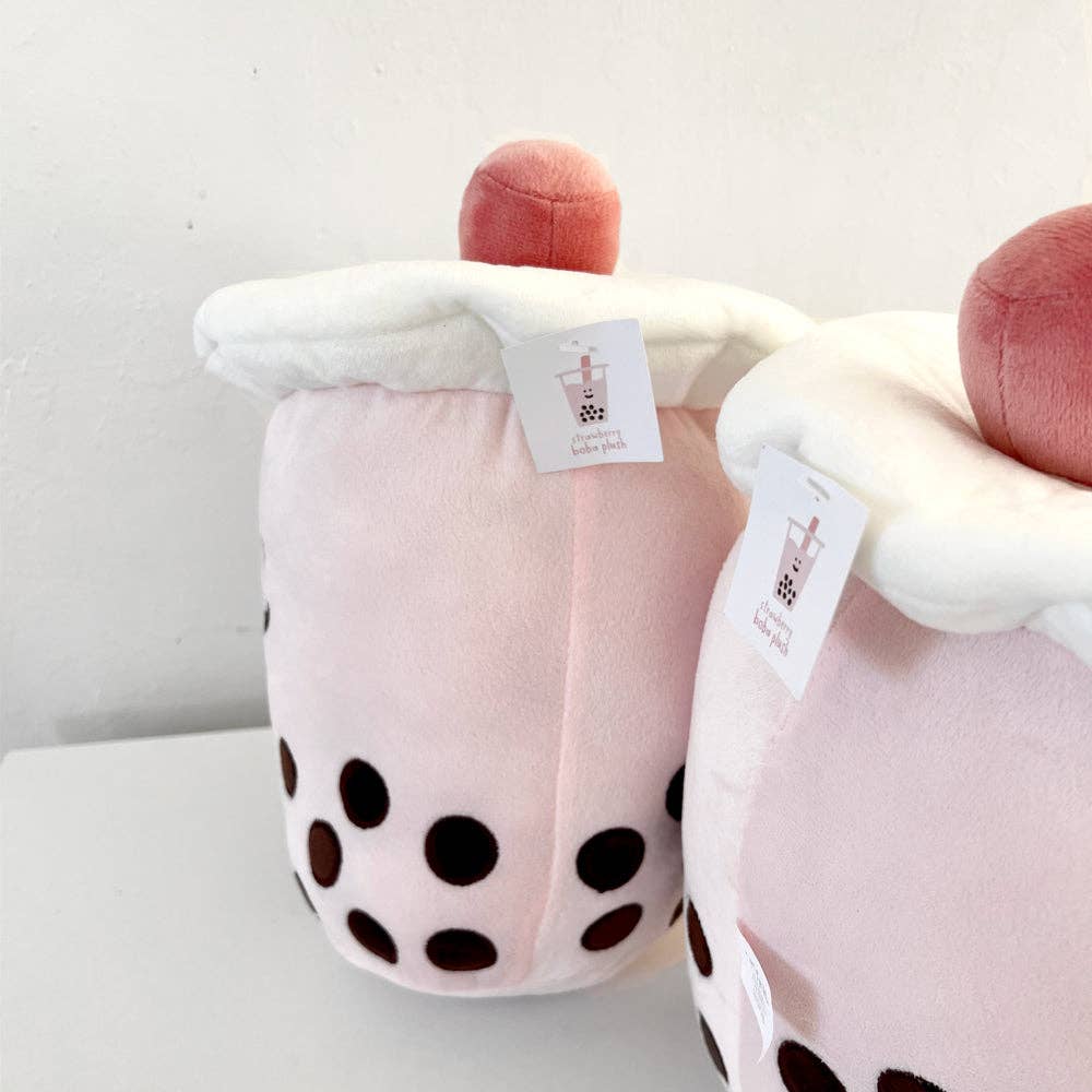 Valentine's Strawberry Boba Plushie