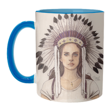 Load image into Gallery viewer, Mugs &#39;Lana Del Rey IV&#39; by Daniel Cash
