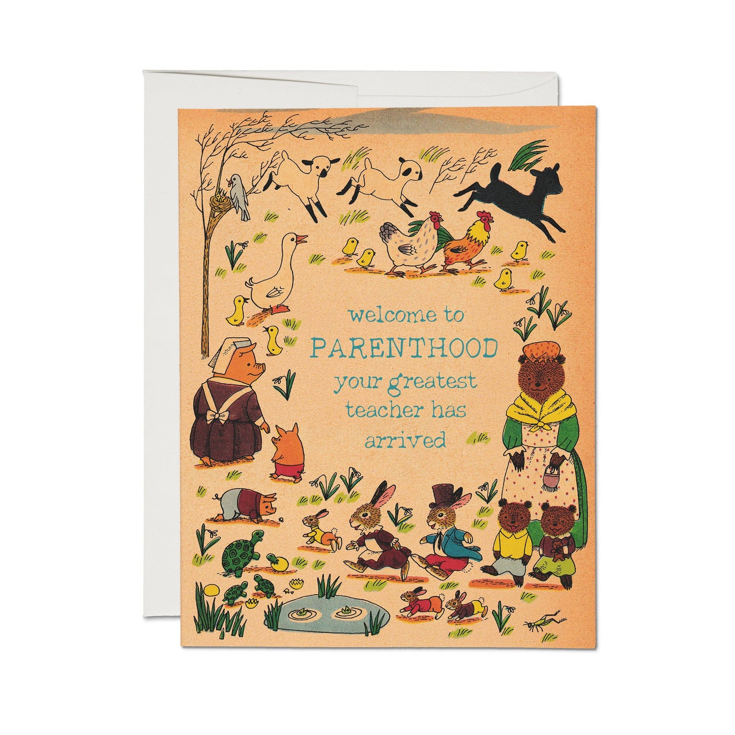 Parenthood greeting card