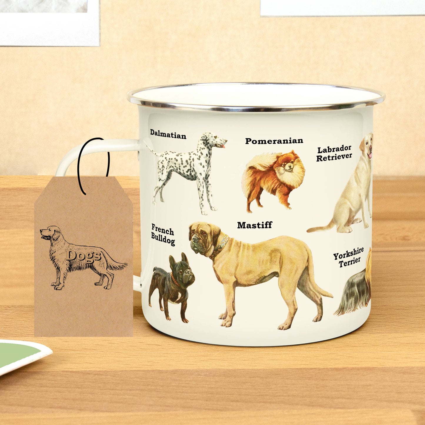 Enamel Mug - Dogs