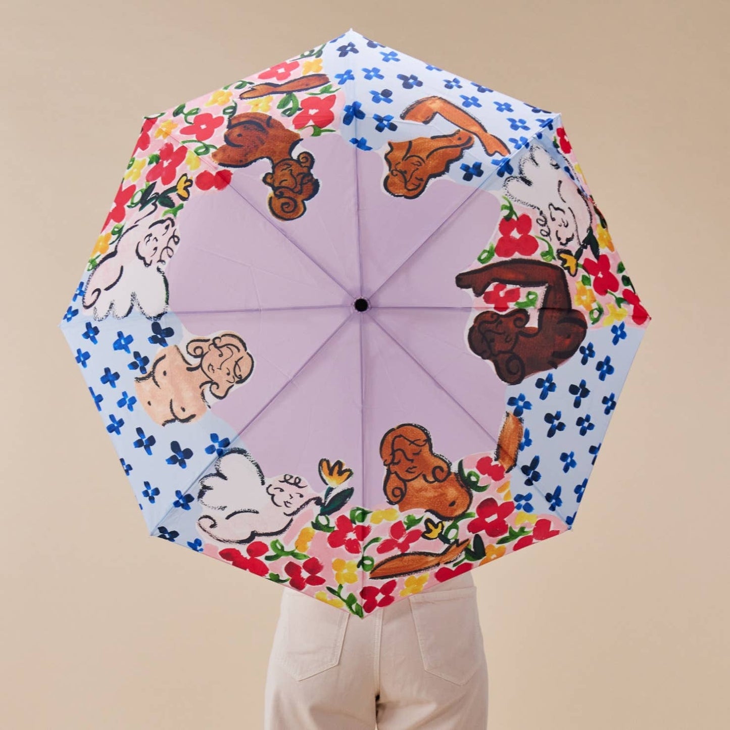 Heaven's Garden Compact Eco-Friendly Duckhead Umbrella