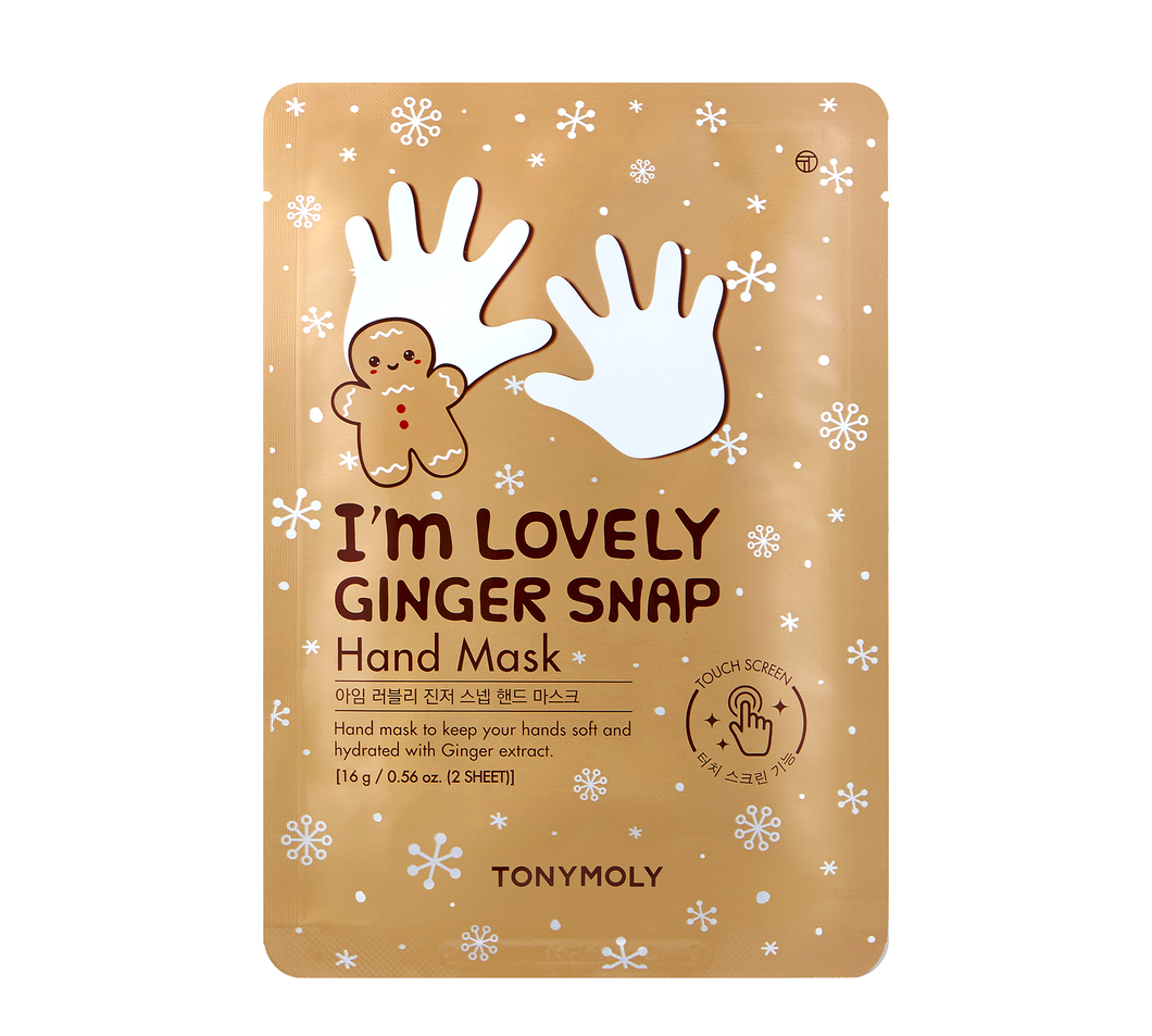 I'm Lovely Ginger Snap Hand Mask