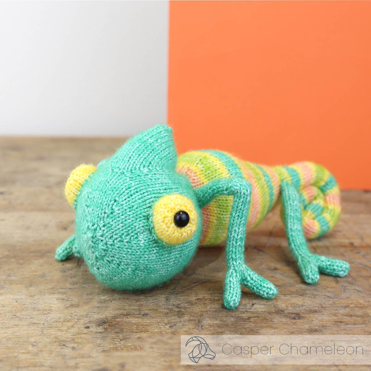 DIY Knitting Kit - Casper Chameleon