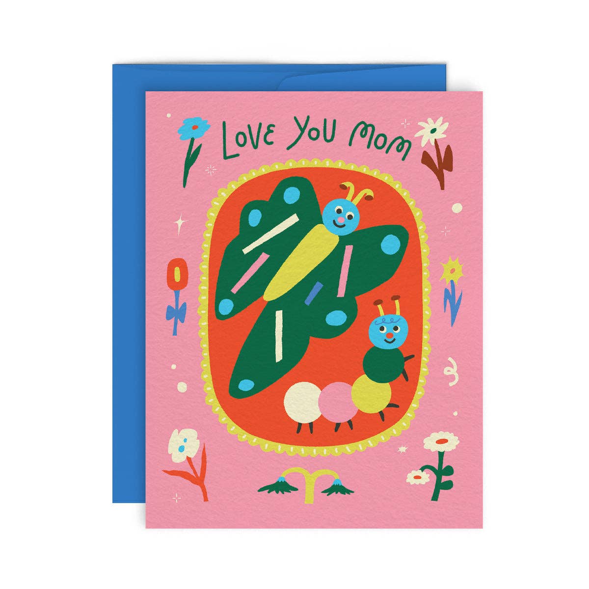 LOVE YOU MOM - Greeting Card