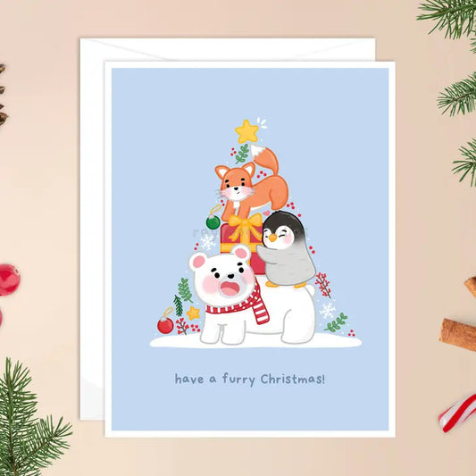 Have A Furry Christmas Card