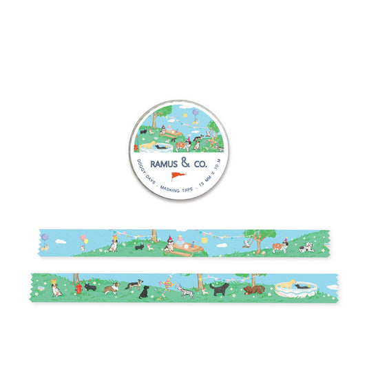 Doggy Days Masking Tape