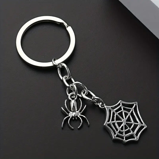 Y2k Star or spider web keychain