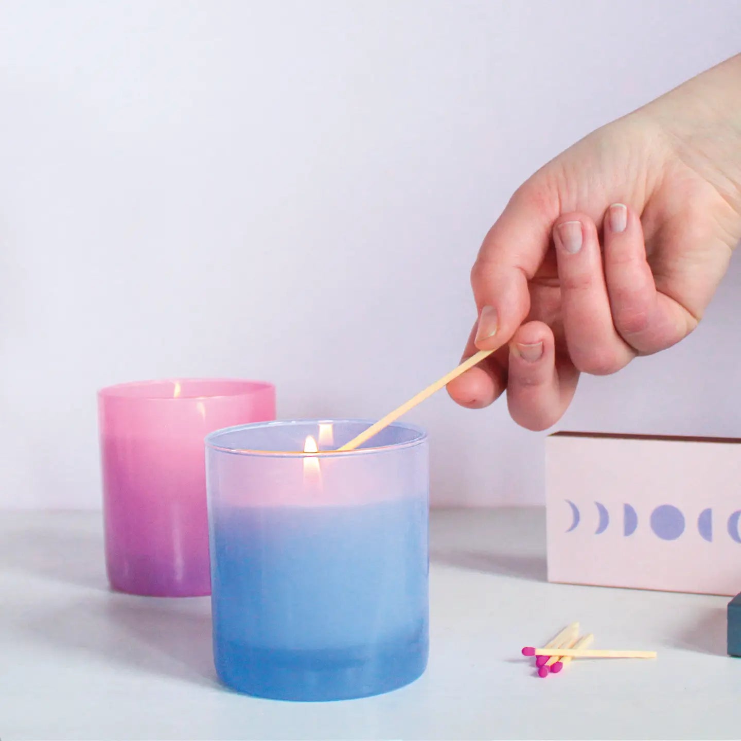 Midnight 9 oz. Hue Candle (Black Iris)