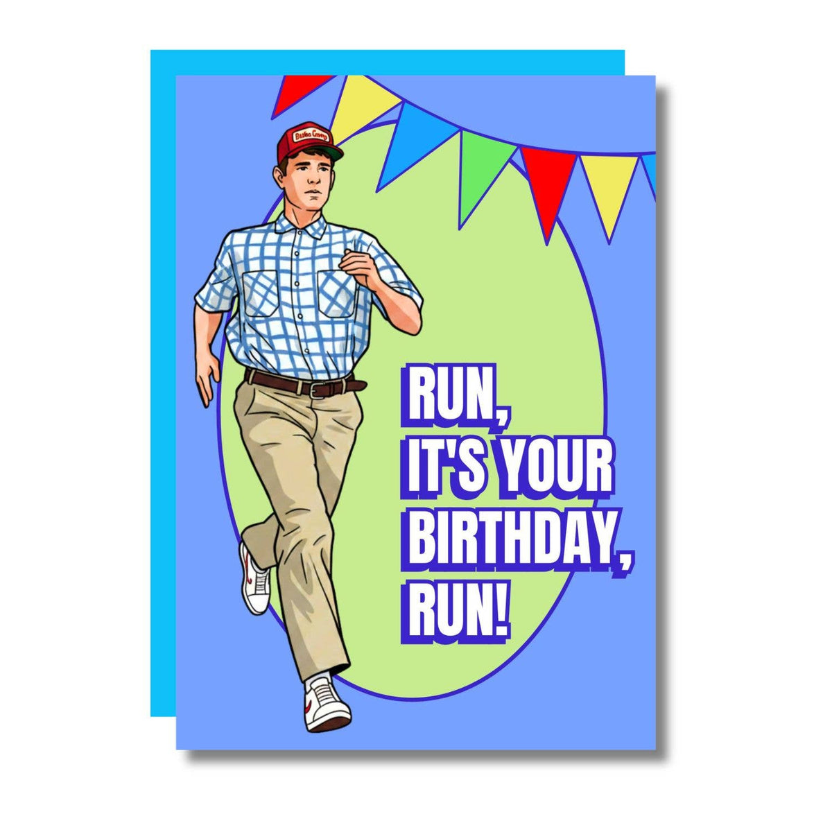 Run It's Your Birthday! Funny 90s Movie Birthday Card