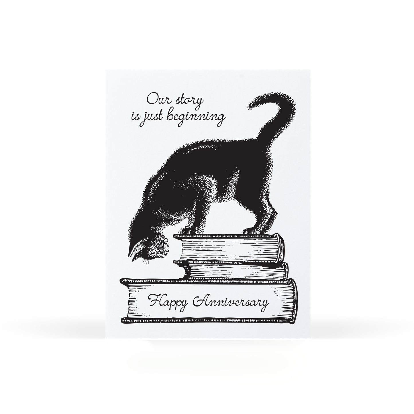 Kitty Anniversary Card