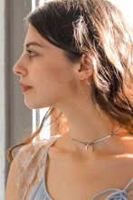 Load image into Gallery viewer, Bow Peep Choker / Necklace - Silver
