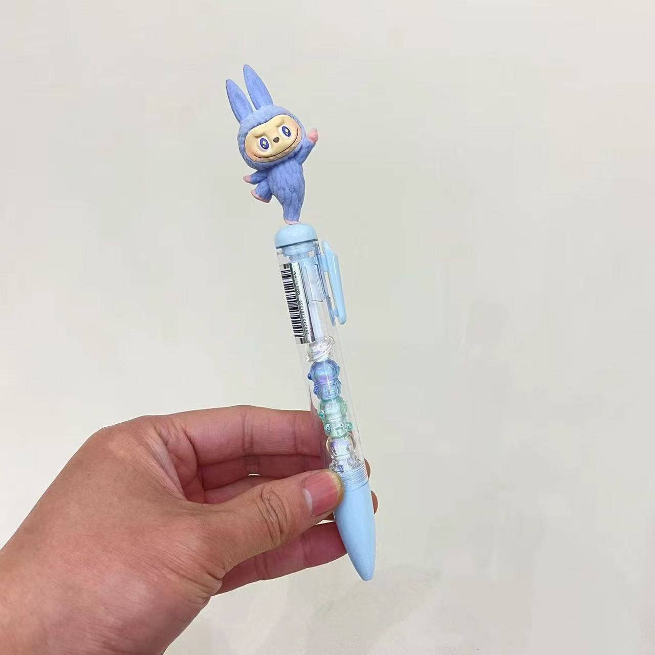 Yoga Labubu deco gel pen creative cute labubu pen gift