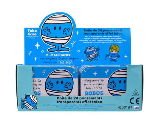 Monsieur Madame - Metal box of 24 bandages