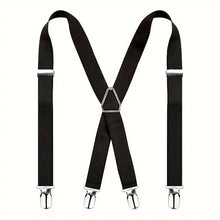 Load image into Gallery viewer, Black suspenders
