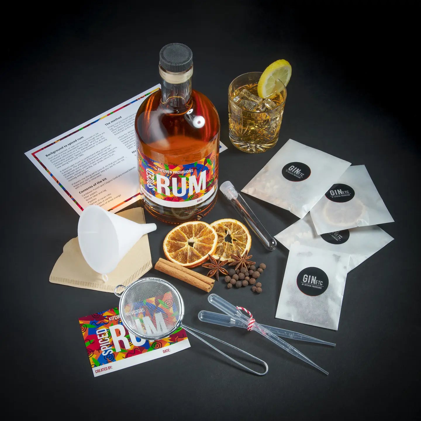 Make Your Own Spiced Rum Kit - the Calypso