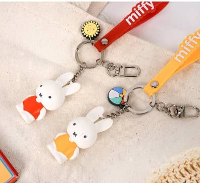 Miffy Swimsuit Summer Ver. Figure Keychain