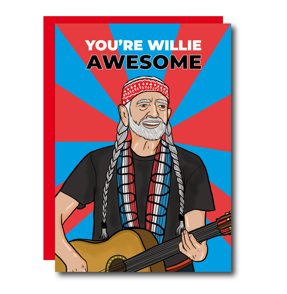 You're Really Awesome Cowboy Funny Birthday Greeting Card