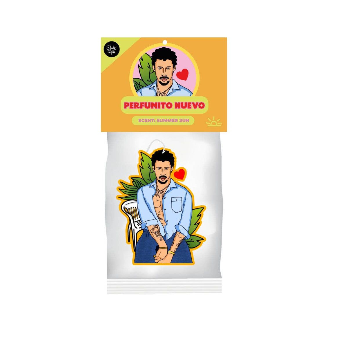 Perfumito Nuevo Tropical Car Air Freshener
