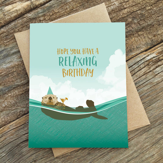 Relaxing Birthday Card