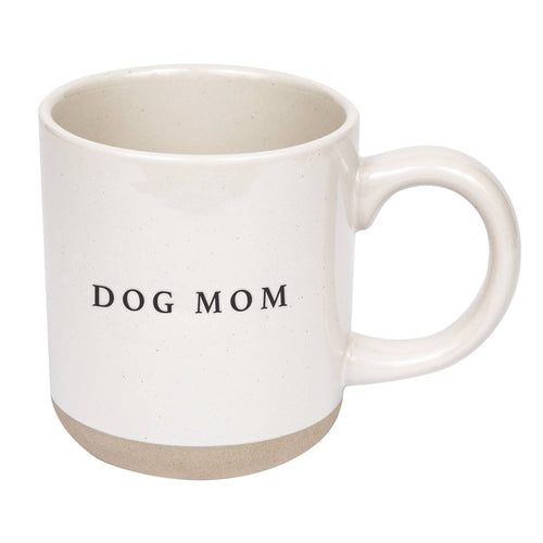 Dog Mom Stoneware Coffee Mug - Gifts & Home Decor - Front & Company: Gift Store