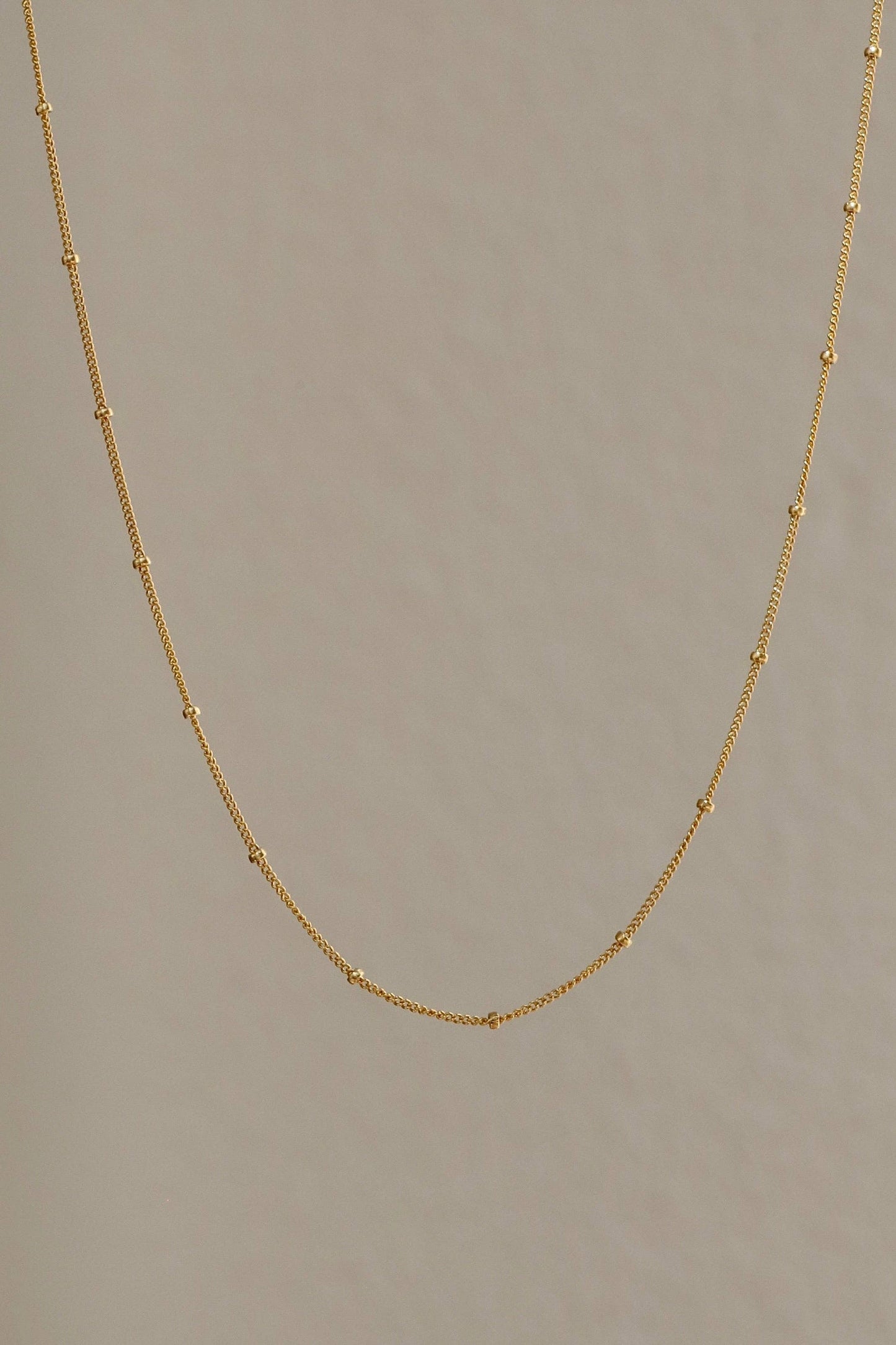 GOLD FILLED SATELLITE CABLE CHAIN