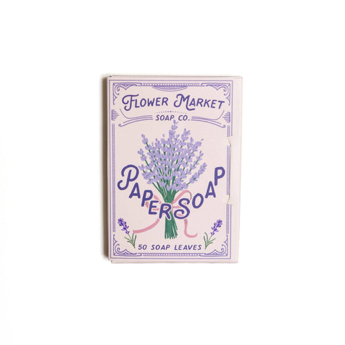 Lavender Paper Soap - Front & Company: Gift Store