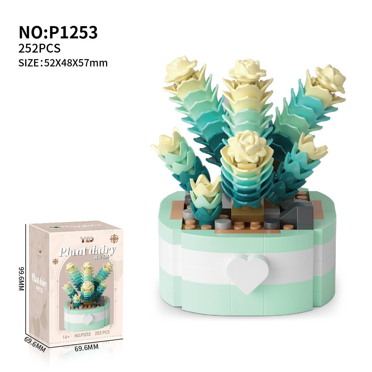 Succulents - Plant Legos