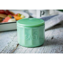 Load image into Gallery viewer, Jadeite Glass Collection Salt Cellar With Lid
